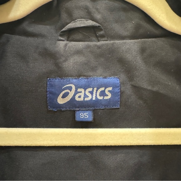 ASICS Men’s Black Rain Jacket Size M With Detachable Hood - Picture 9 of 9